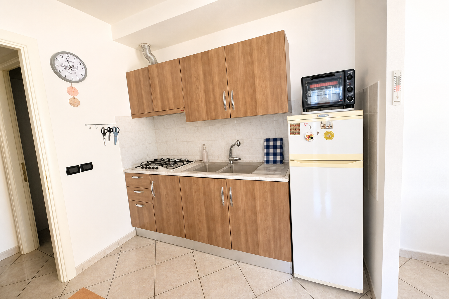 Sanremo, quartier Foce, trois-pièces avec jardin et garage