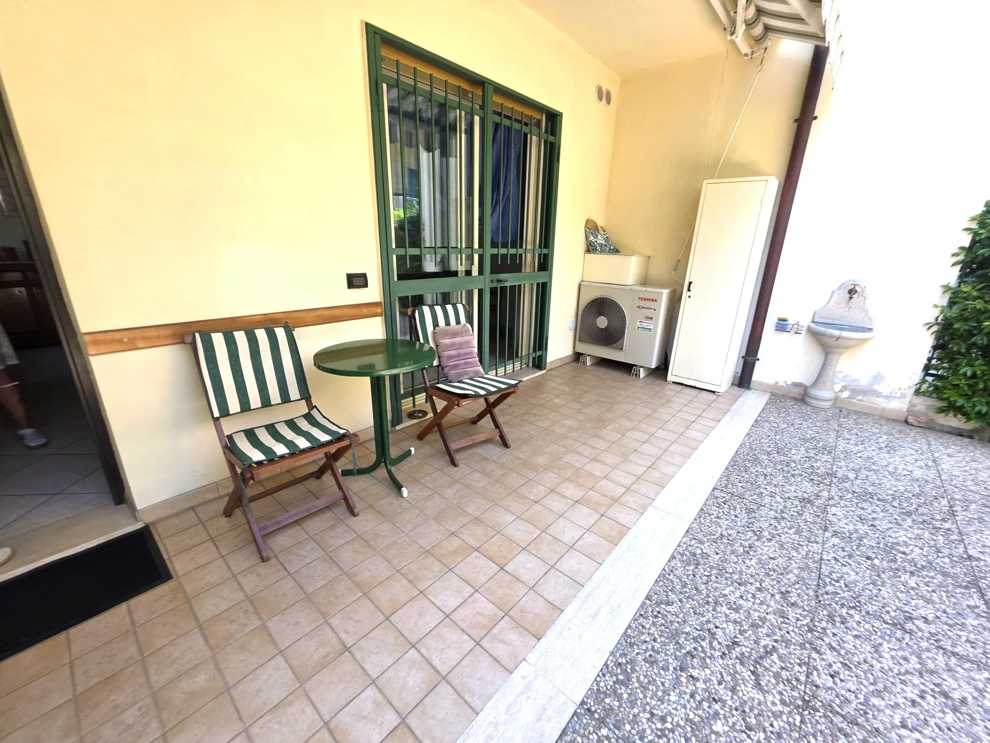 Sanremo, quartier Foce, trois-pièces avec jardin et garage