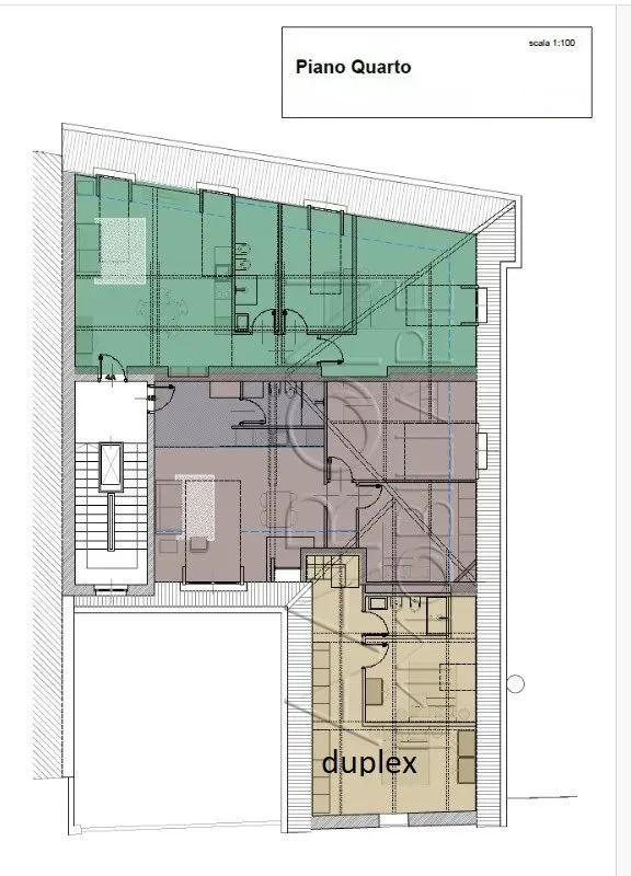 Planimetria di Sanremo, 3 Esclusivi trilocali centralissimi vicino al mare, Nuova costruzione - T585. Nel centro di Sanremo, 3 trilocali ristrutturati all’inte…