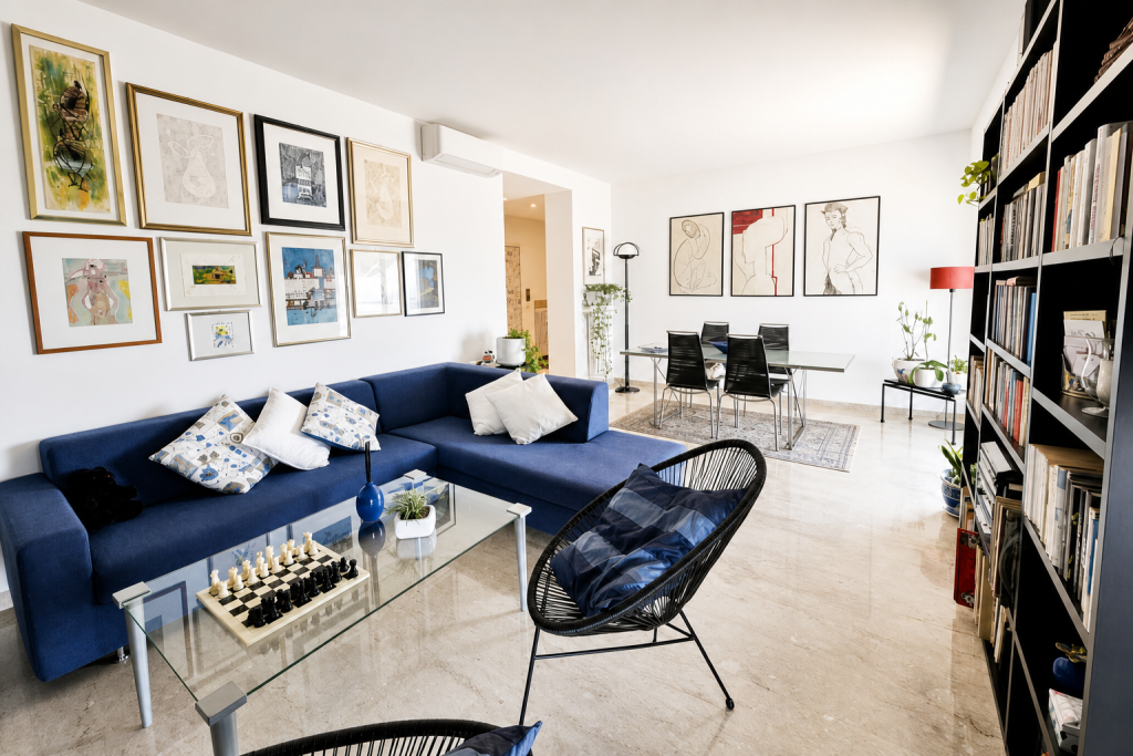 Sanremo: Luxus-Penthouse direkt am Meer mit Terrasse