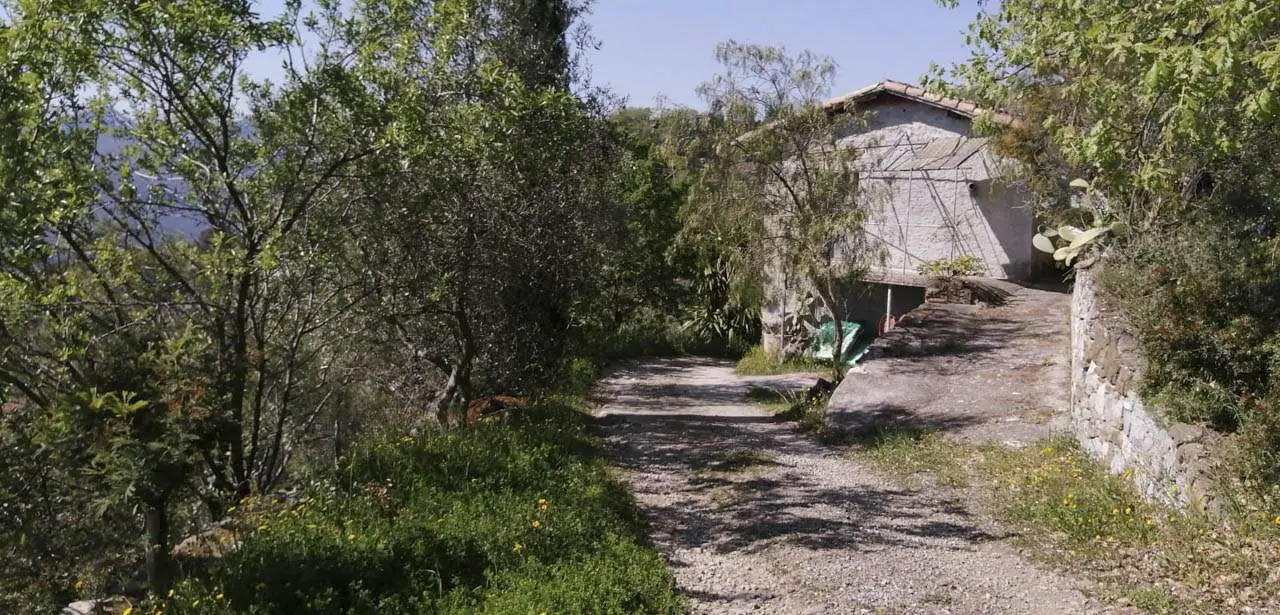Luvaira, vallata di San Biagio della Cima, terreno di 7.900 Quadratmeter con fabbricato rurale di 90 Quadratmeter
