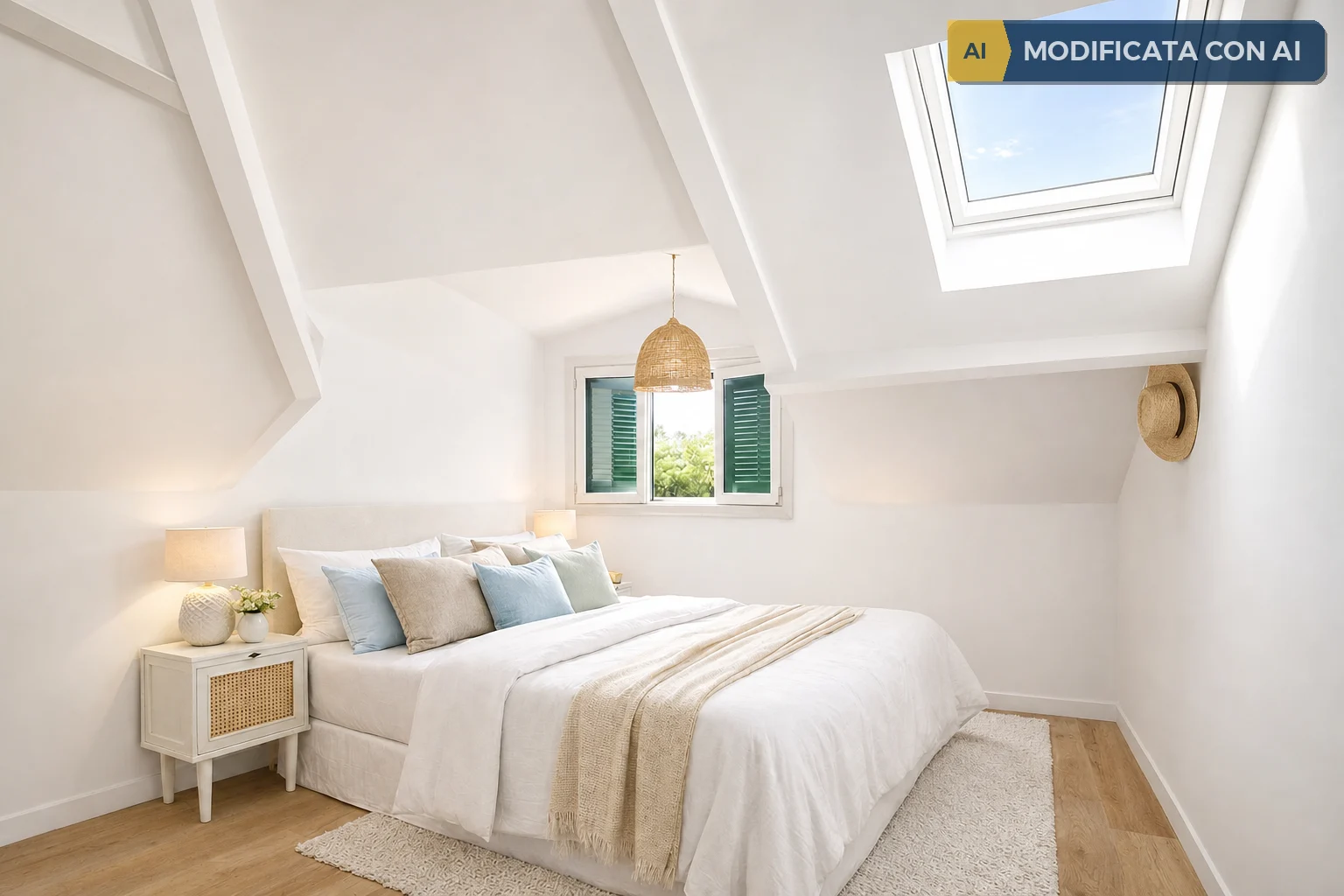 Sanremo, hypercentre, trois-pièces mansardé rénové